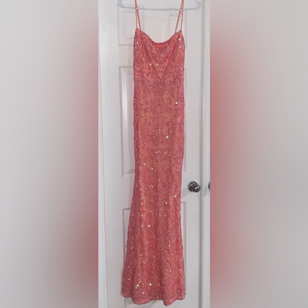 🆕TEEN GIRLS LOVESOME SEQUINS BEAUTIFUL FORMAL MAXI DRESS